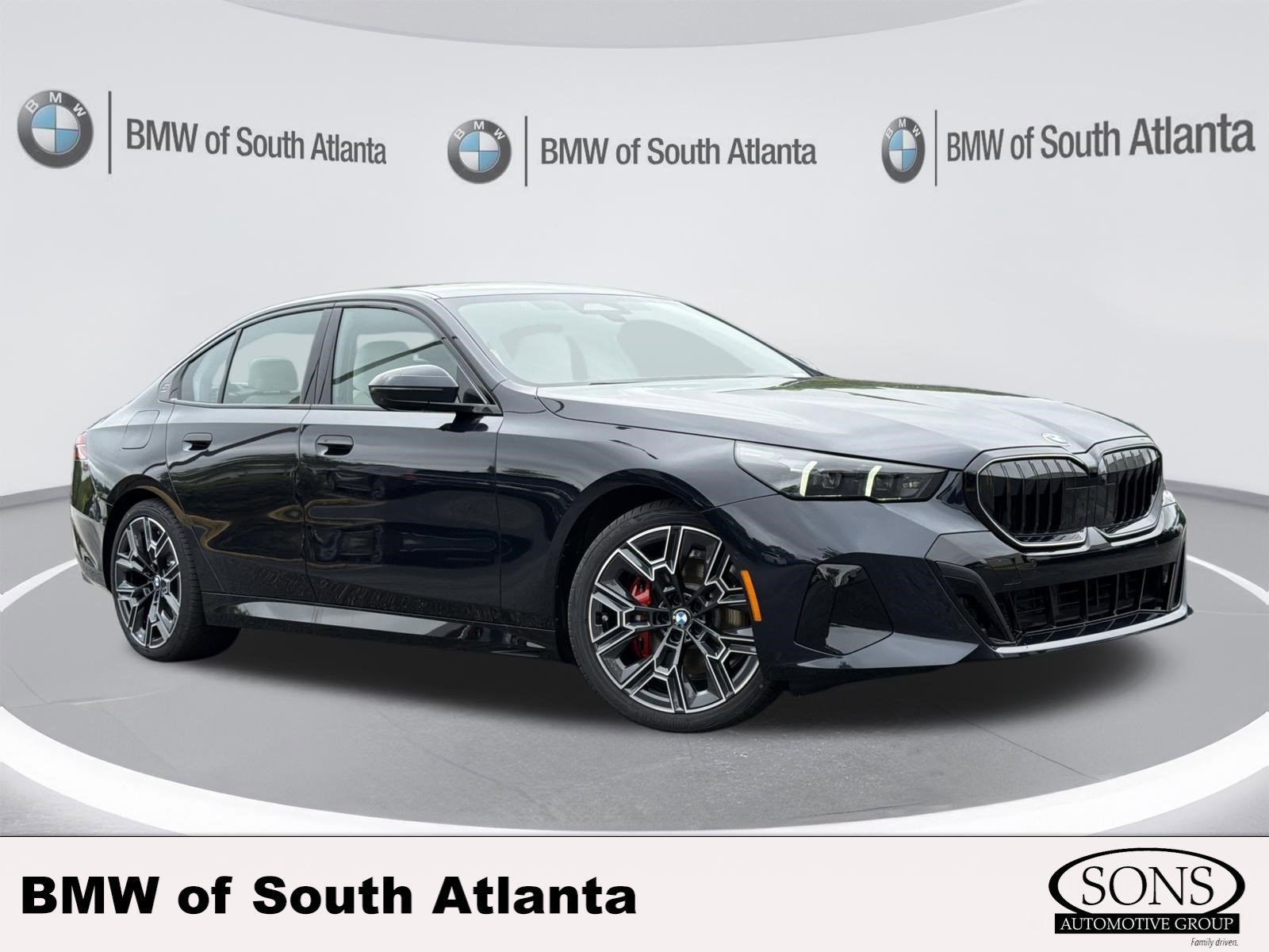 New 2027 Carbon Black Metallic BMW 530i image 1