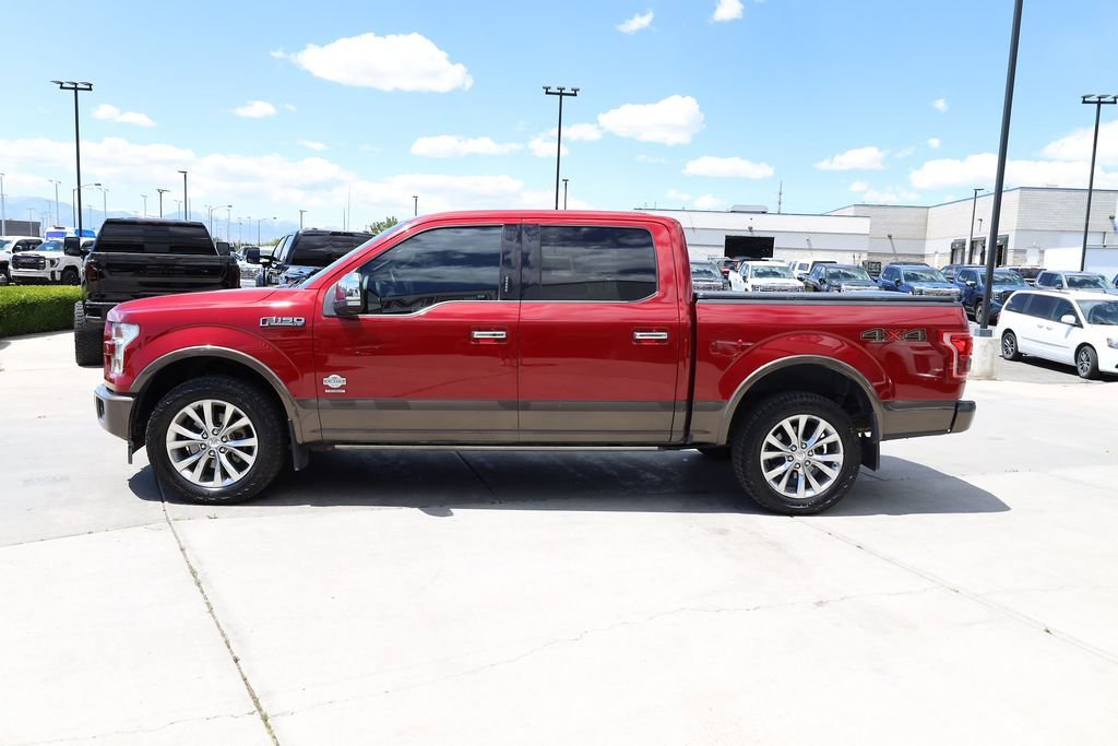 Used 2017 Ruby Red Metallic Tinted Clearcoat Ford King Ranch image 3
