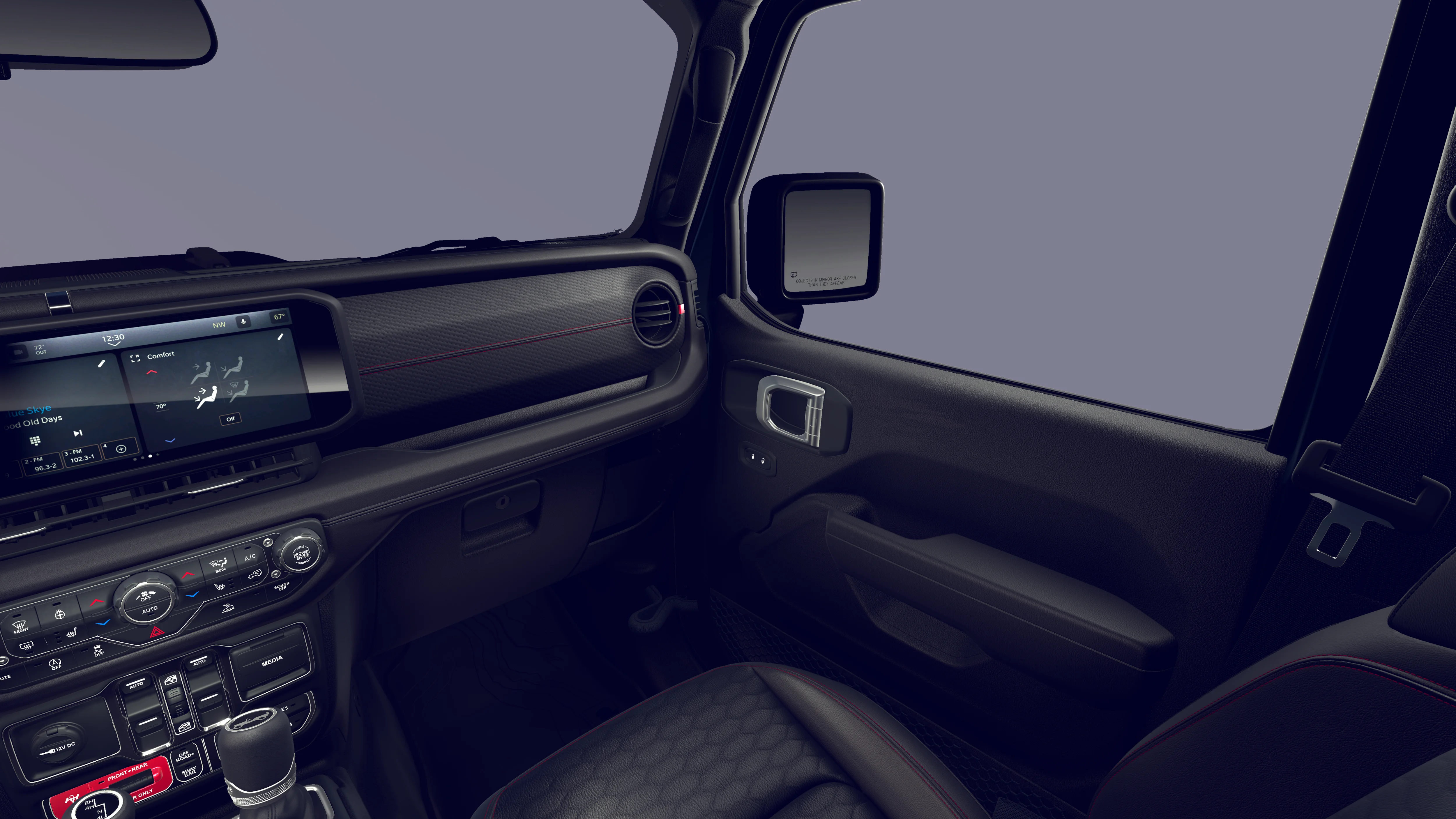 New 2026 Black Clear-Coat Exterior Paint Jeep Rubicon image 19
