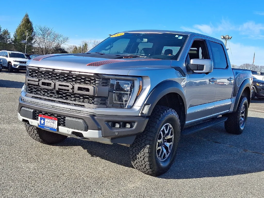 Used 2021 Iconic Silver Metallic Ford Raptor image 5