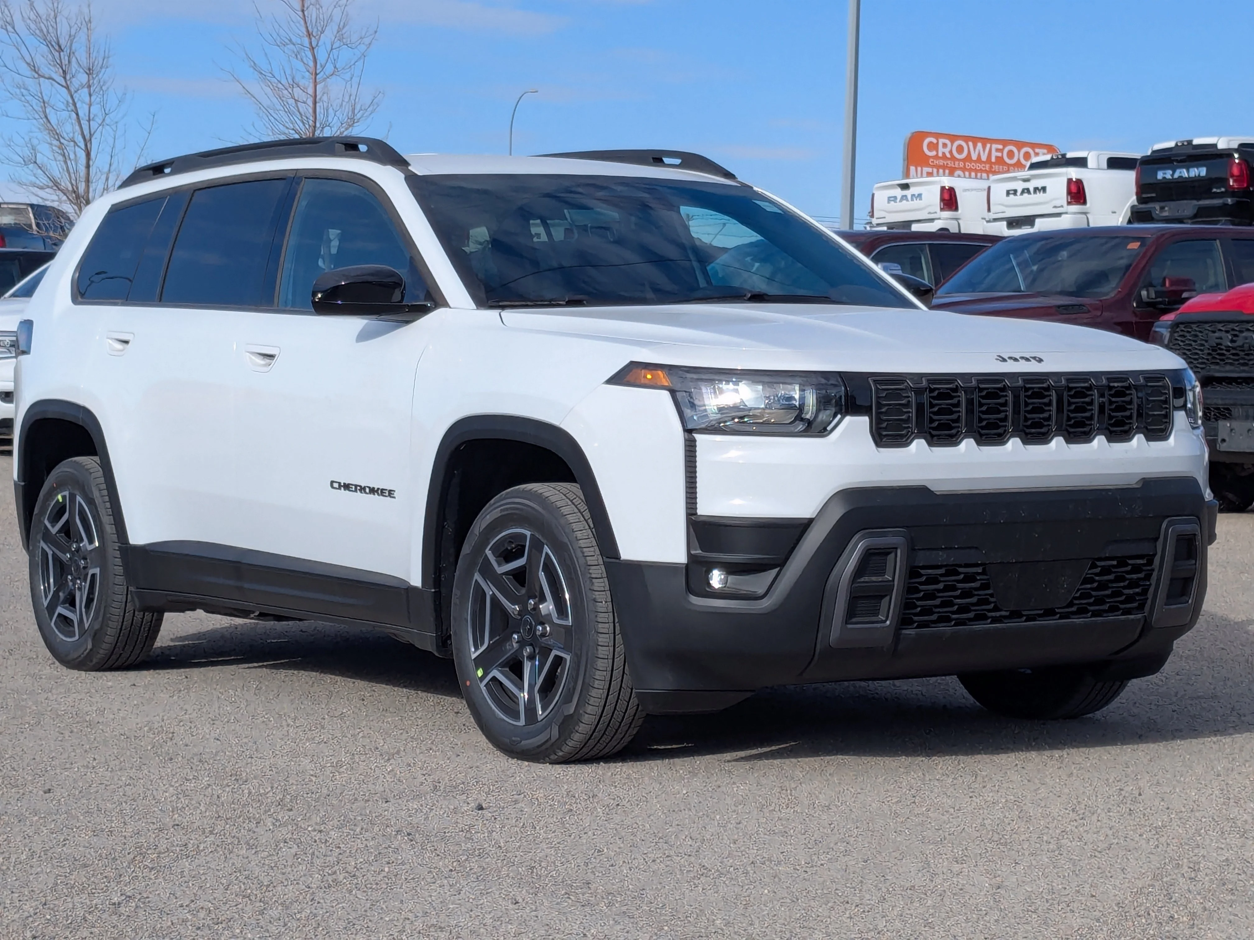 New 2026 White Jeep Laredo - - Adaptive Cruise - 12.3 Display - Heated Seats/Wheel - Compact Spare Tire & More image 2