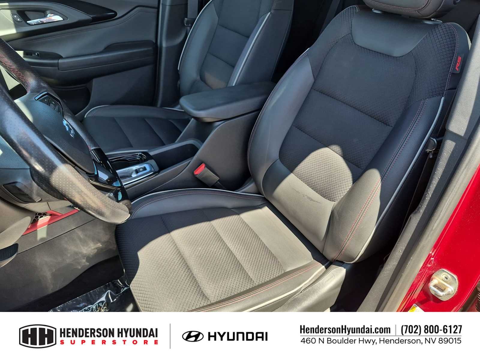 Used 2021 Scarlet Red Metallic Chevrolet RS image 16
