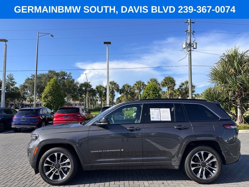 Used 2021 Bright White Clearcoat Jeep Overland image 10