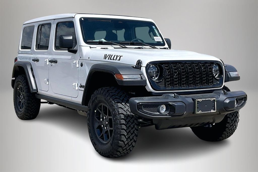 New 2026 Jeep Wrangler Willys 4D Sport Utility