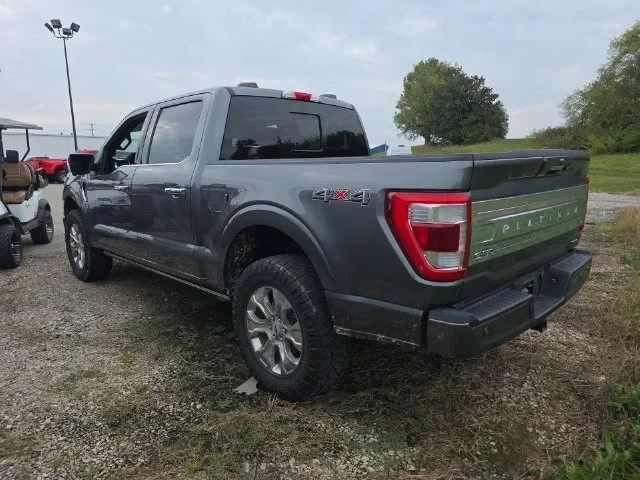 Used 2023 Carbonized Gray Metallic Ford Platinum image 4