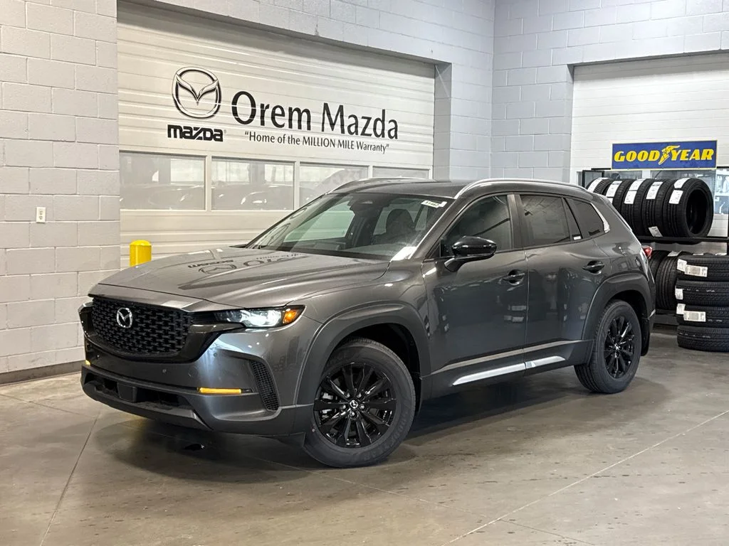 New 2026 Machine Gray Metallic Mazda 2.5 S Preferred AWD image 1