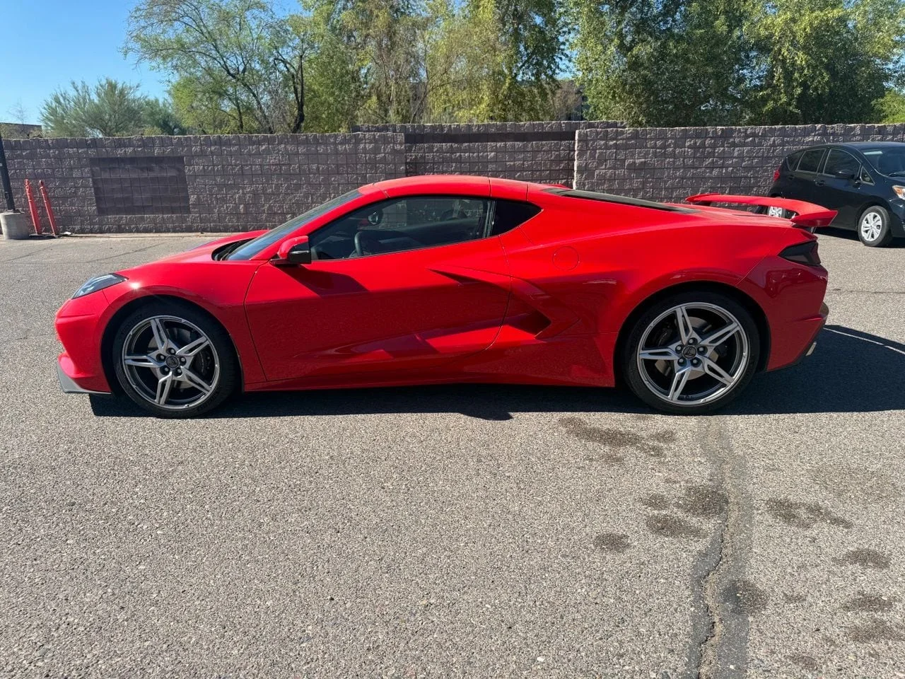 Used 2025 Torch Red Chevrolet Stingray image 8