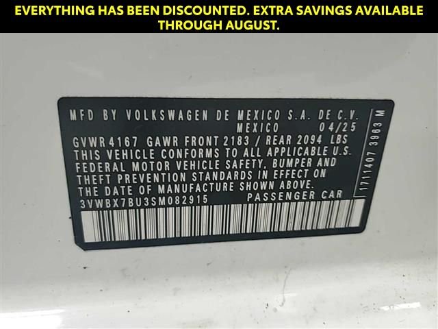 Used 2025 White Volkswagen 1.5T Sport image 7