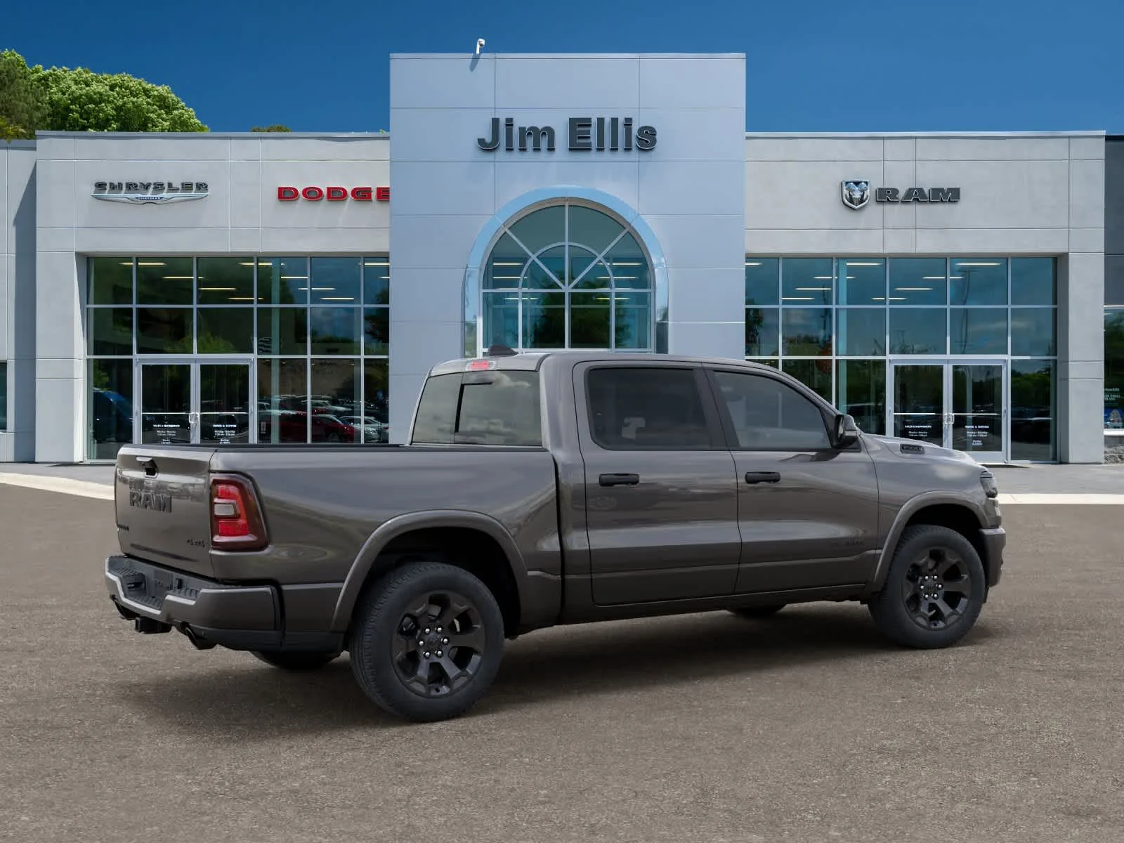 New 2026 Granite Crystal Metallic Clearcoat RAM Big Horn image 4