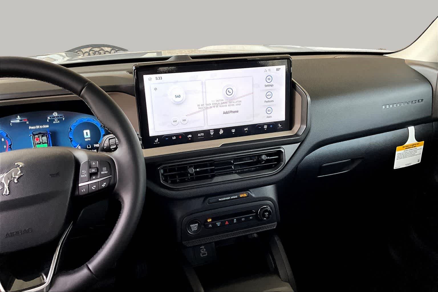 New 2025 Oxford White Ford Big Bend® image 7