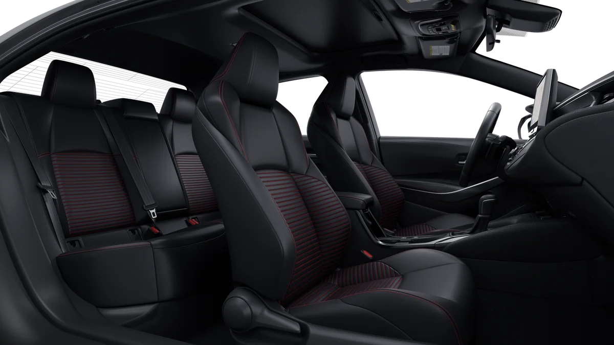 New 2026 Ruby Flare Pearl with Midnight Black Metallic roof Toyota XSE image 20