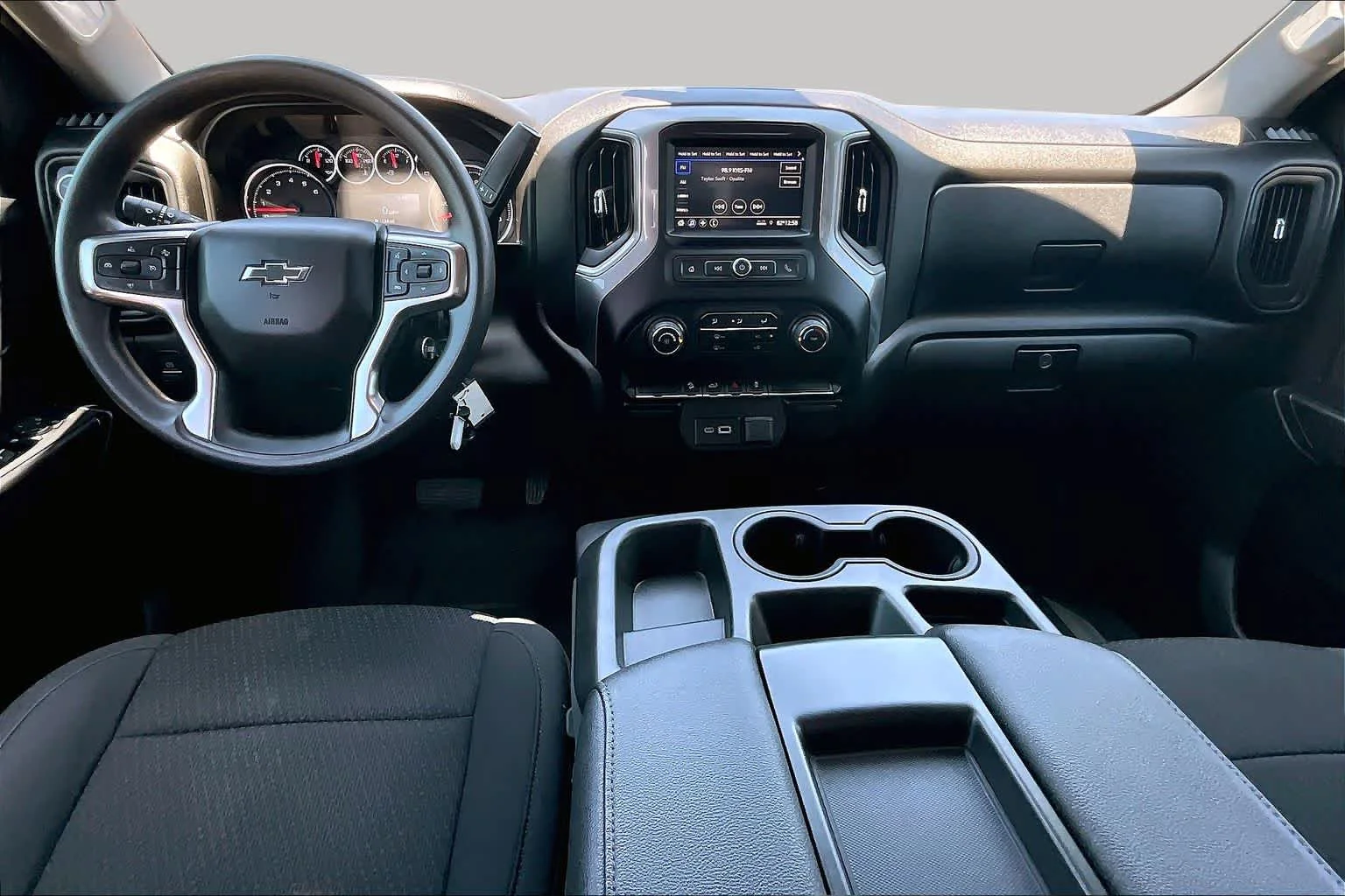 Used 2021 Cherry Red Tintcoat Chevrolet Custom Trail Boss image 16