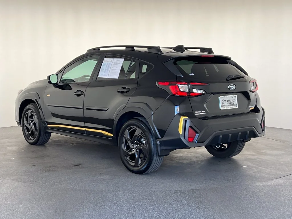 Certified Used 2025 Black Subaru Sport image 8
