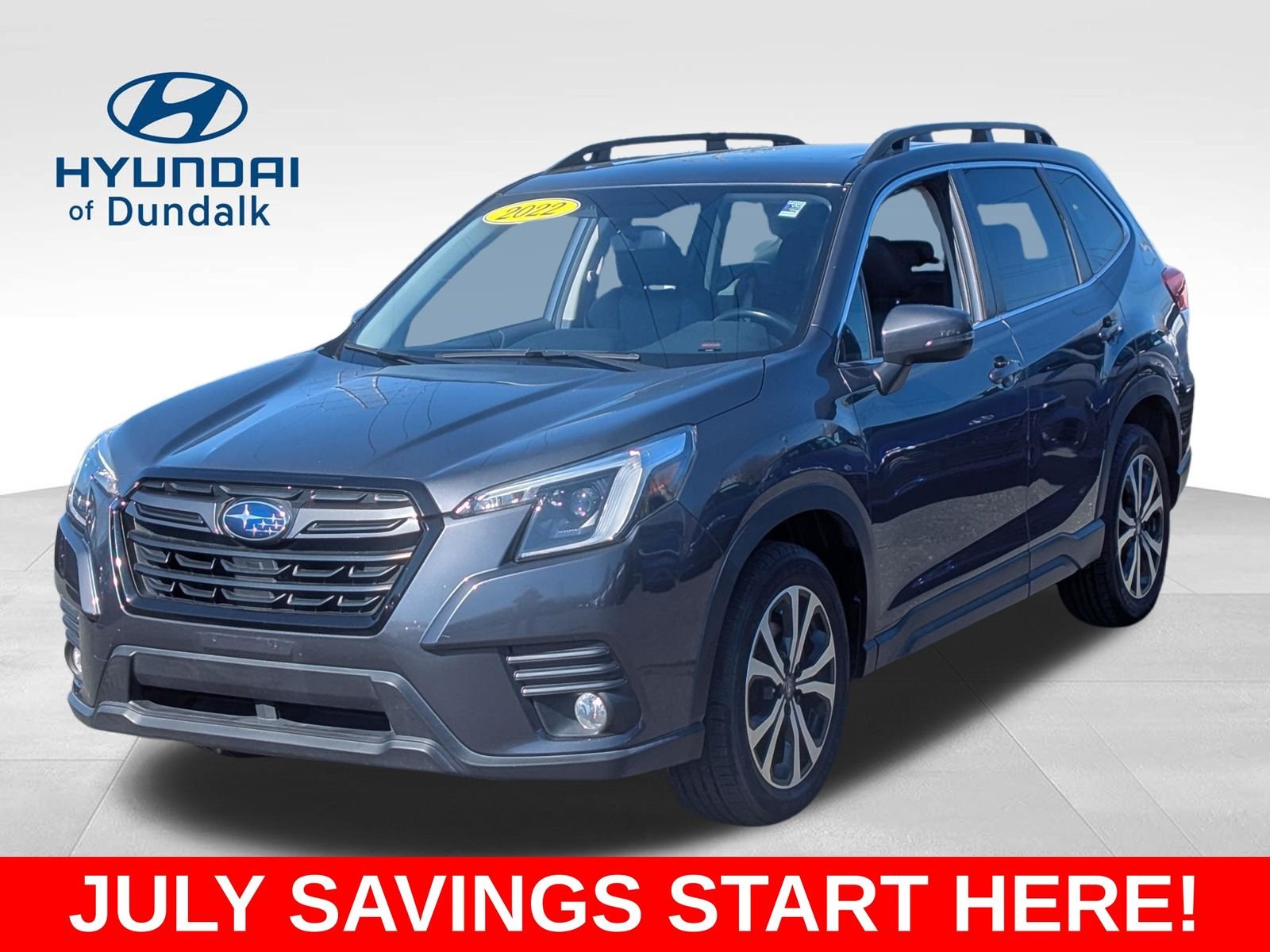 Used 2022 Gray Subaru Limited image 1