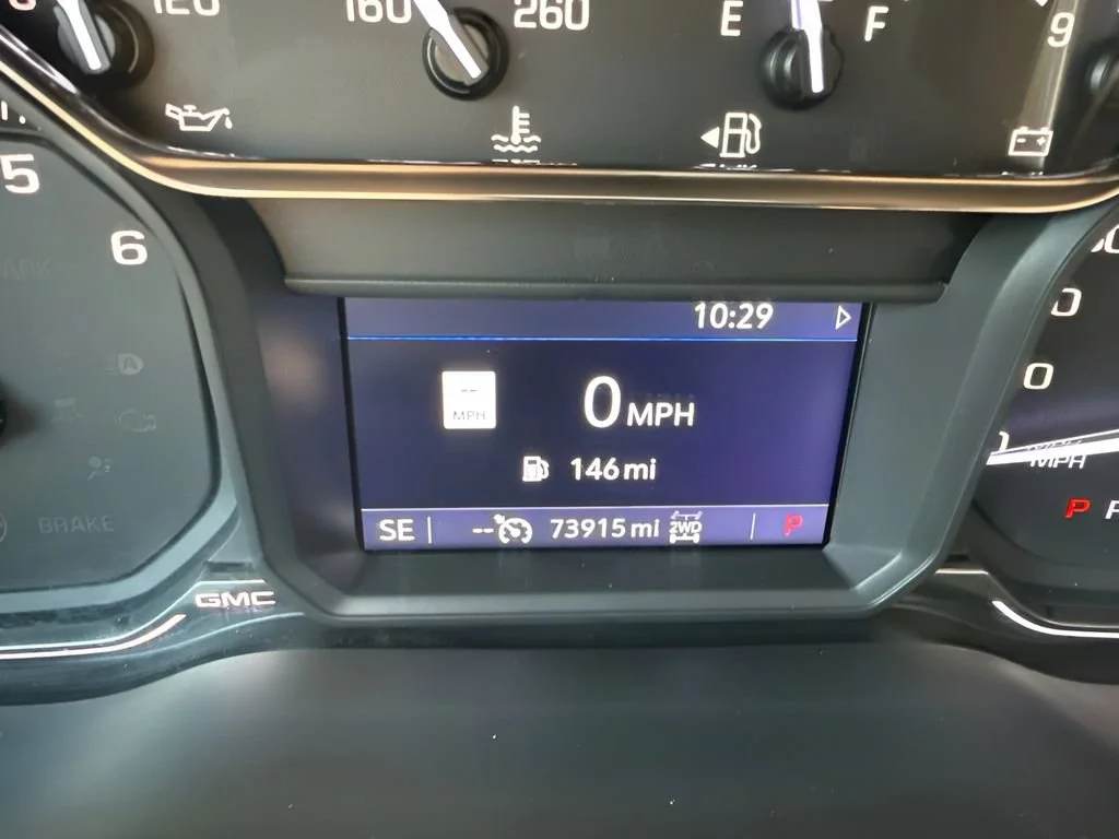 Used 2021 Cardinal Red GMC AT4 image 29