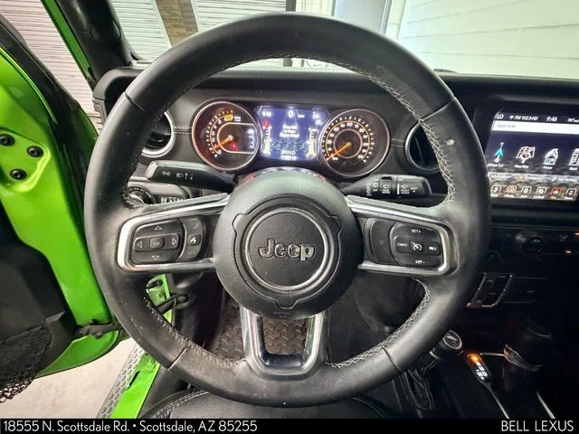 Used 2018 Green Jeep Unlimited Sahara image 16