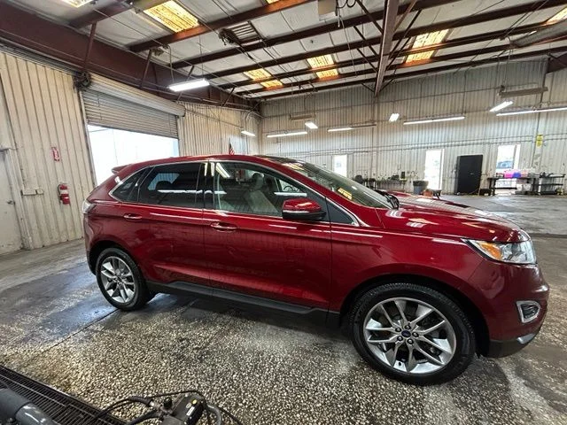 Used 2015 Red Ford Titanium image 3