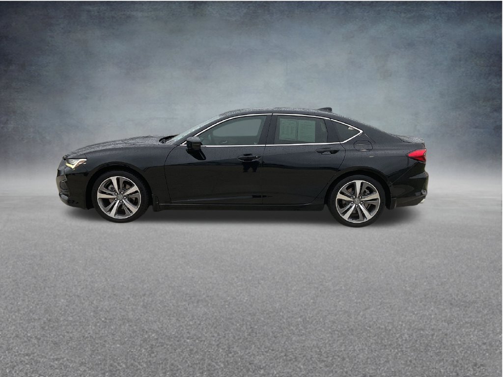 Used 2021 Black Acura Advance image 4