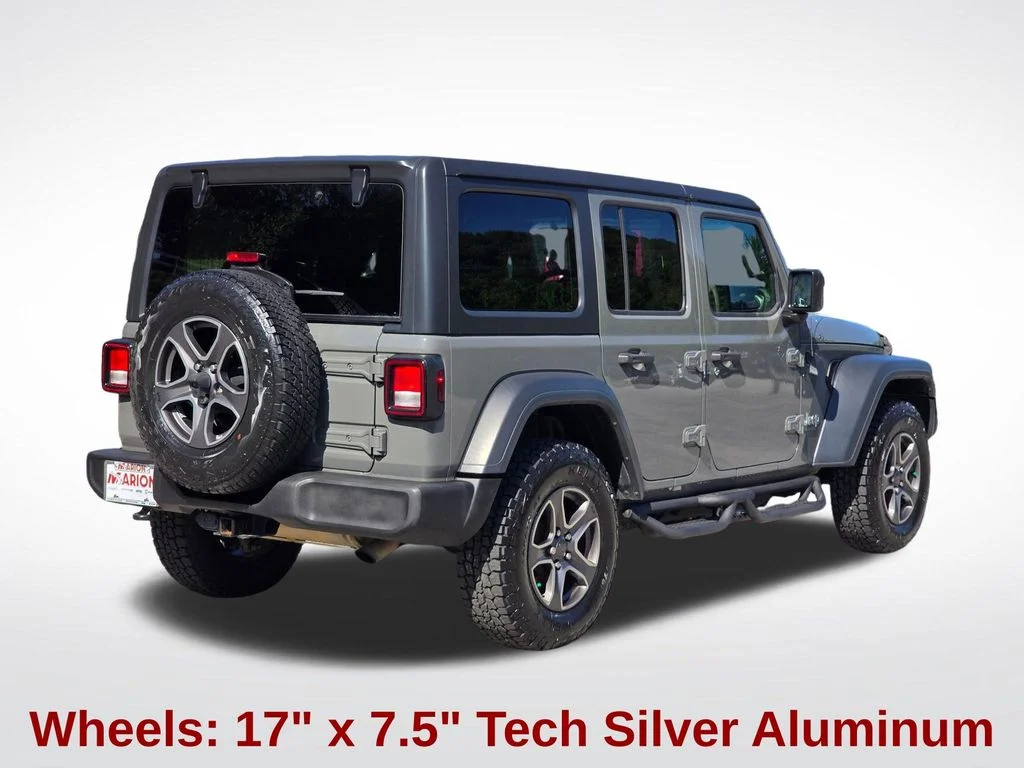 Used 2018 Gray Jeep Unlimited Sport S image 18