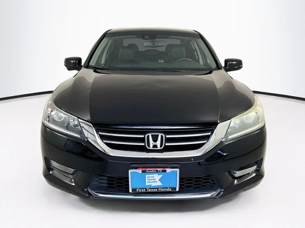 Used 2015 Crystal Black Pearl Honda EX-L image 2
