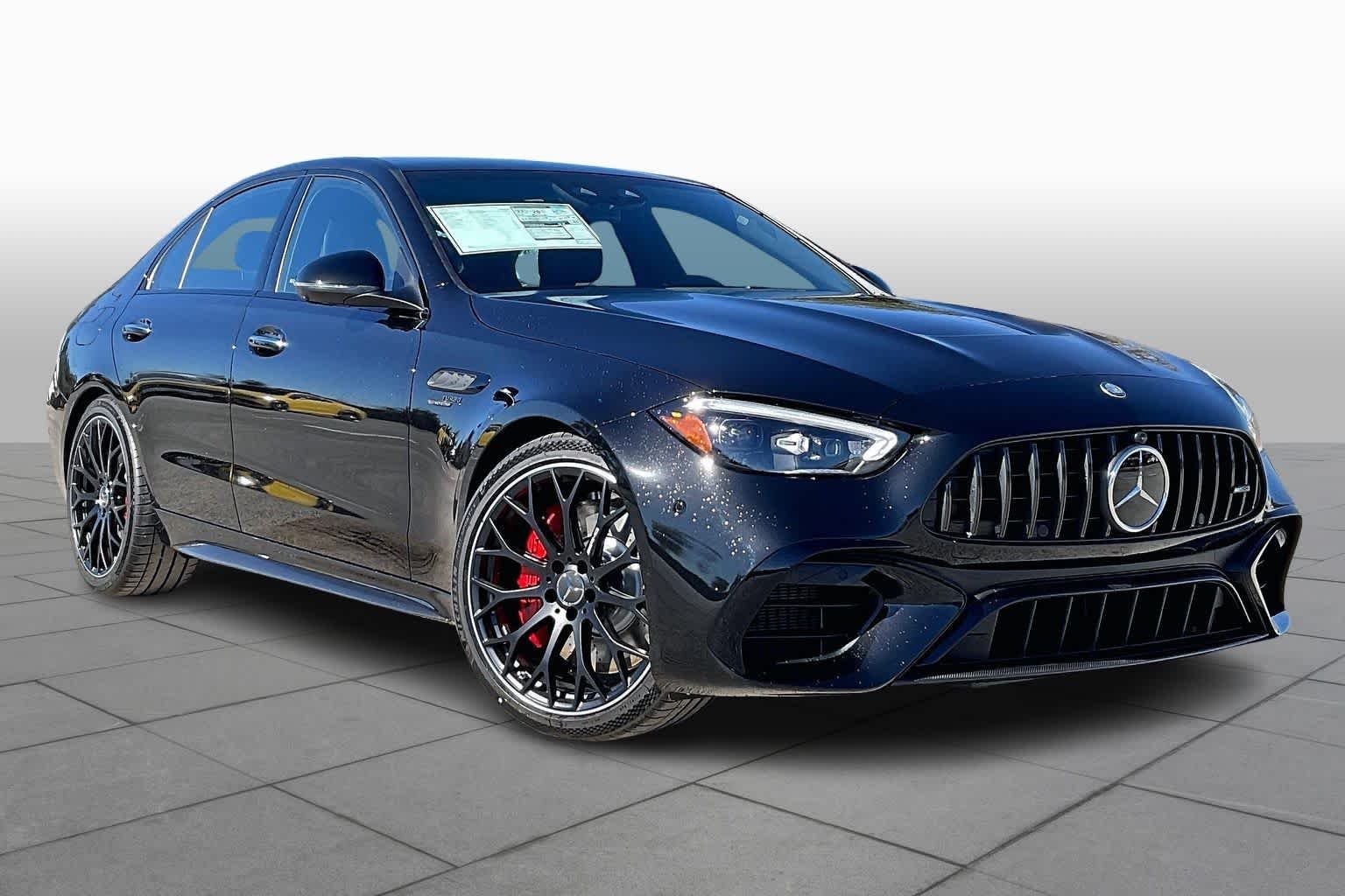 New 2026 Obsidian Black Metallic Mercedes-Benz AMG® C 63 S E Performance Sedan image 17