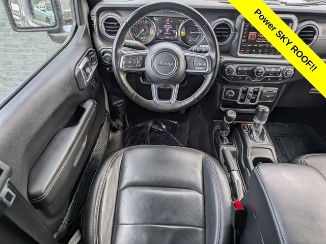 Used 2023 Gray Jeep Sahara 4xe image 16