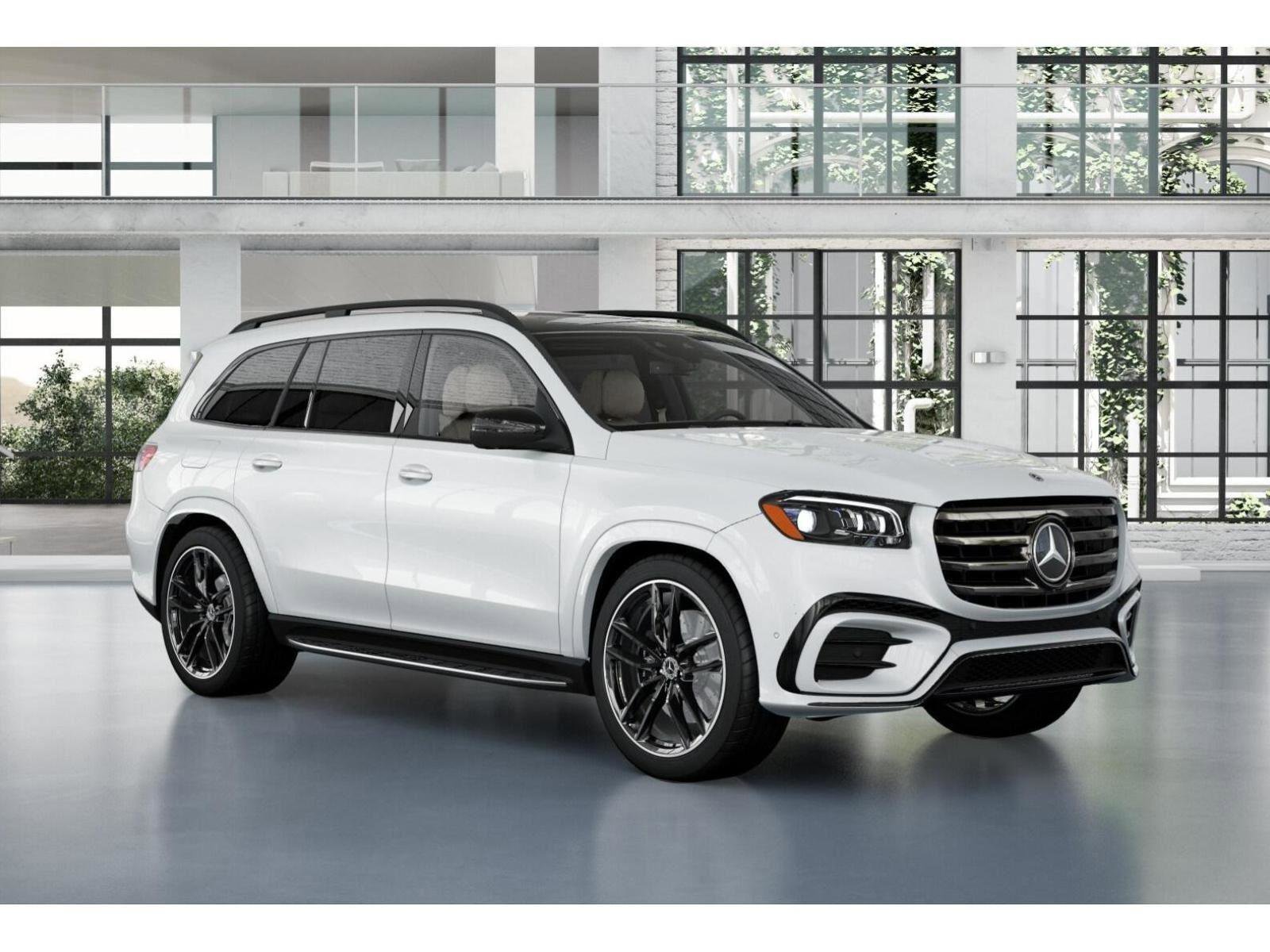 New 2026 MANUFAKTUR Moonlight White Metallic Mercedes-Benz GLS 450 image 10