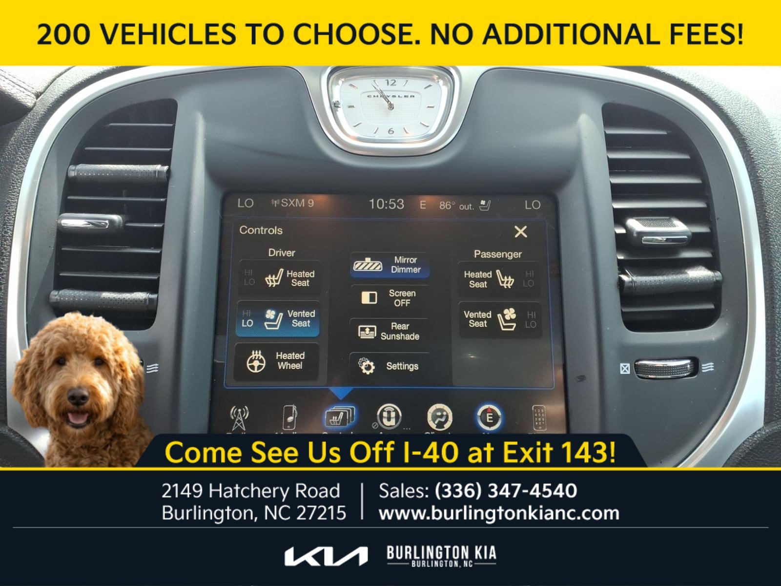 Used 2015 Gloss Black Chrysler 300C image 12