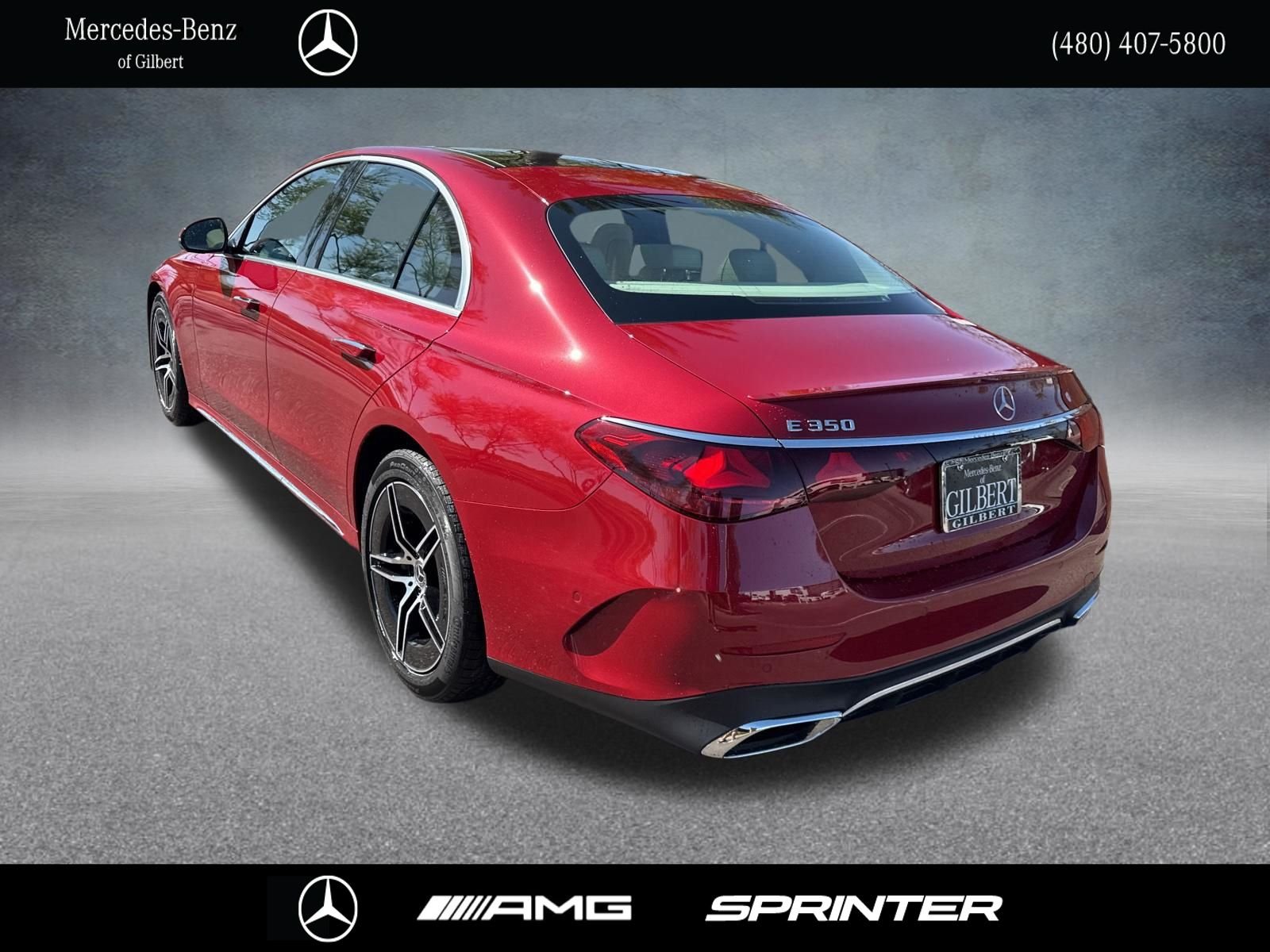 New 2026 MANUFAKTUR Patagonia Red Metallic Mercedes-Benz E 350 image 4