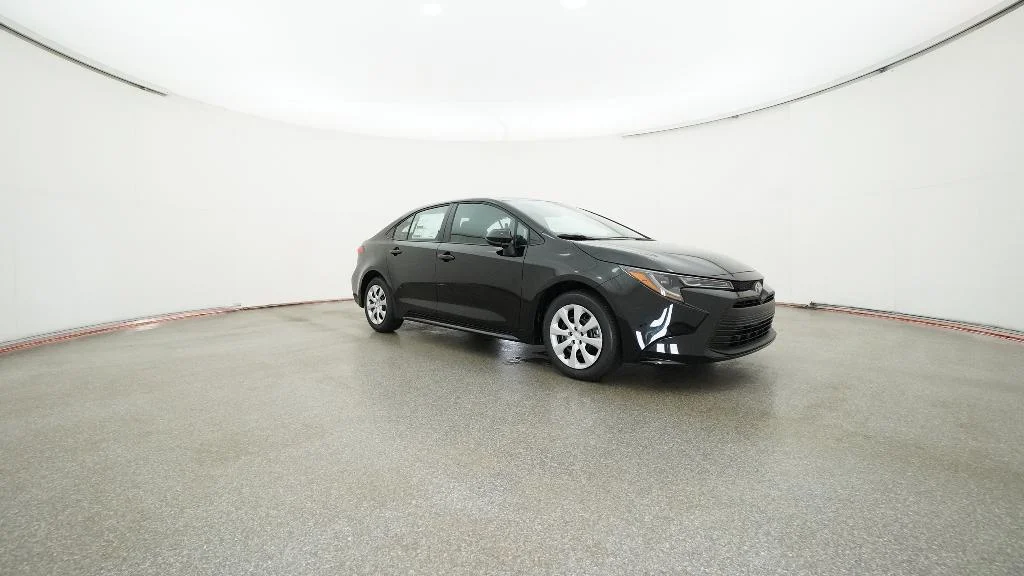New 2026 Midnight Black Metallic Toyota LE image 9