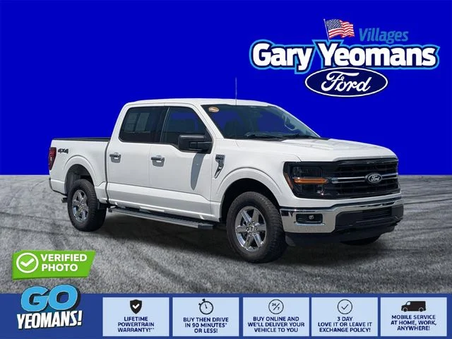 Certified Used 2025 Oxford White Ford XLT image 1