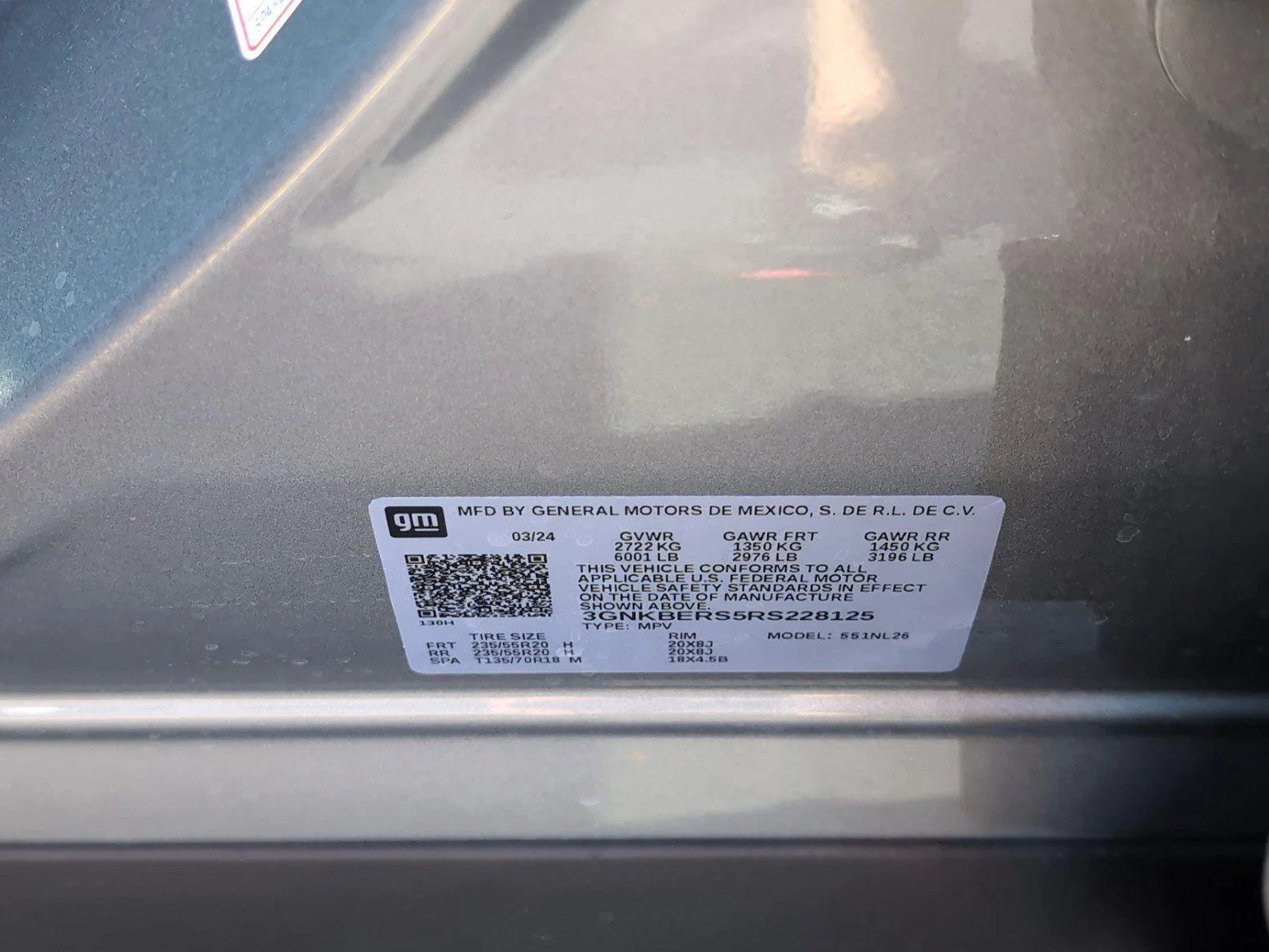 Used 2024 Sterling Gray Metallic Chevrolet RS image 13