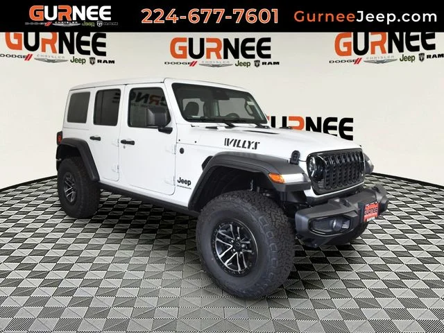 New 2026 Bright White Clear-Coat Exterior Paint Jeep Willys image 1