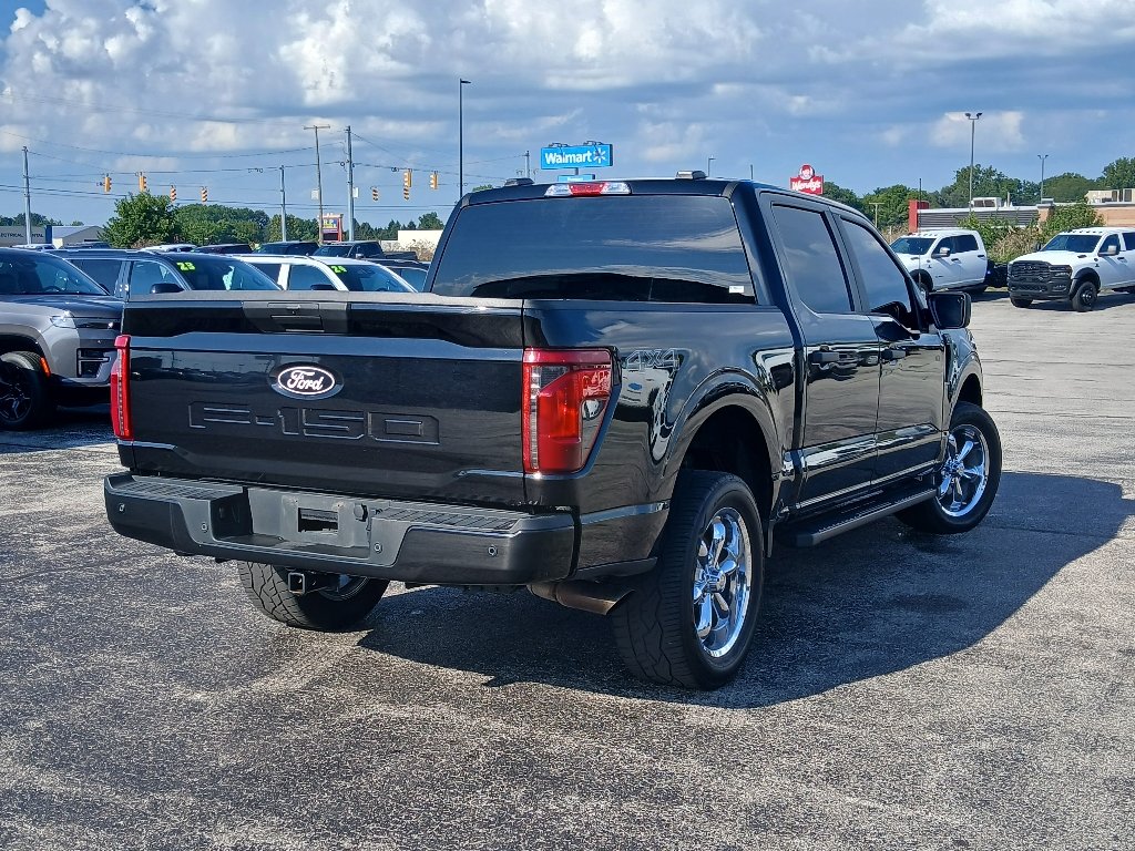 Used 2024 Agate Black Metallic Ford STX image 5