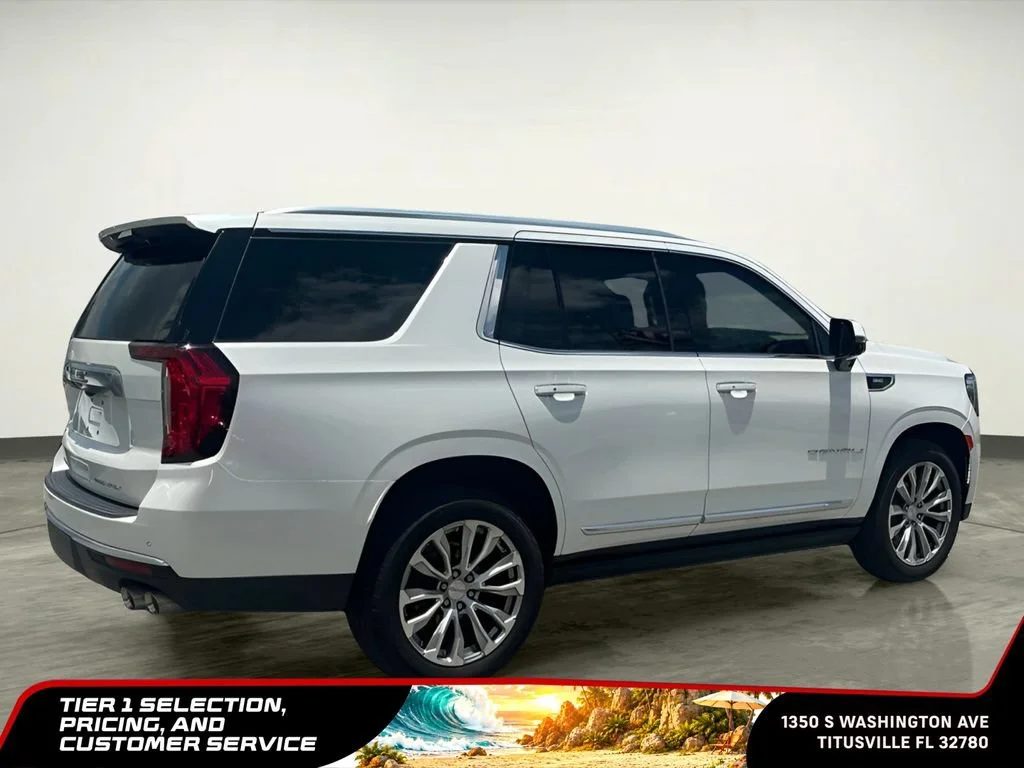 Used 2022 White Frost Tricoat GMC Denali image 11