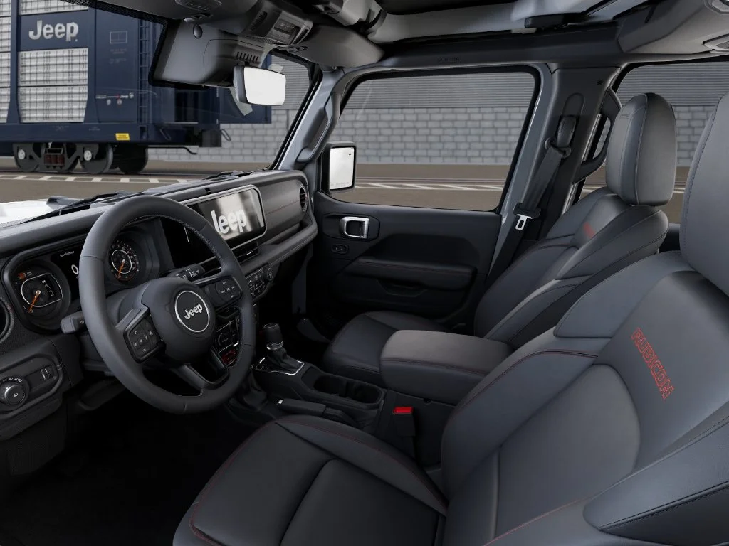 New 2027 Bright White Clear-Coat Paint Jeep Rubicon X image 22