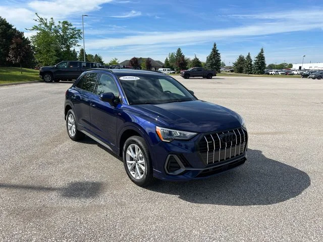 Used 2021 Blue Audi Premium image 3