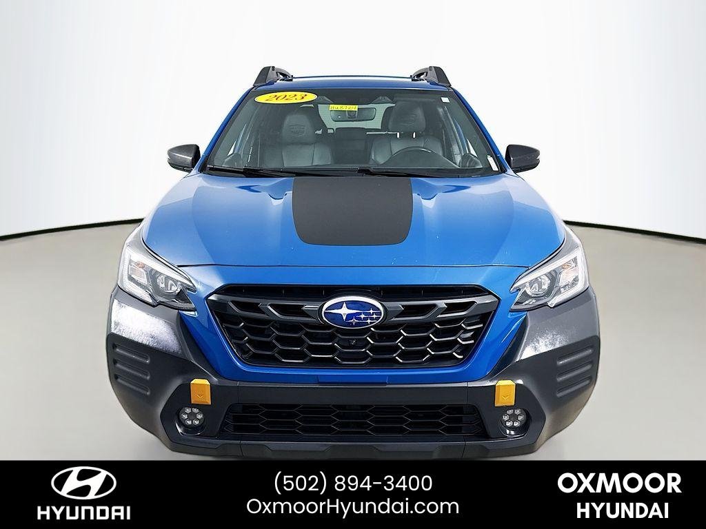 Used 2023 Geyser Blue Subaru Wilderness image 2