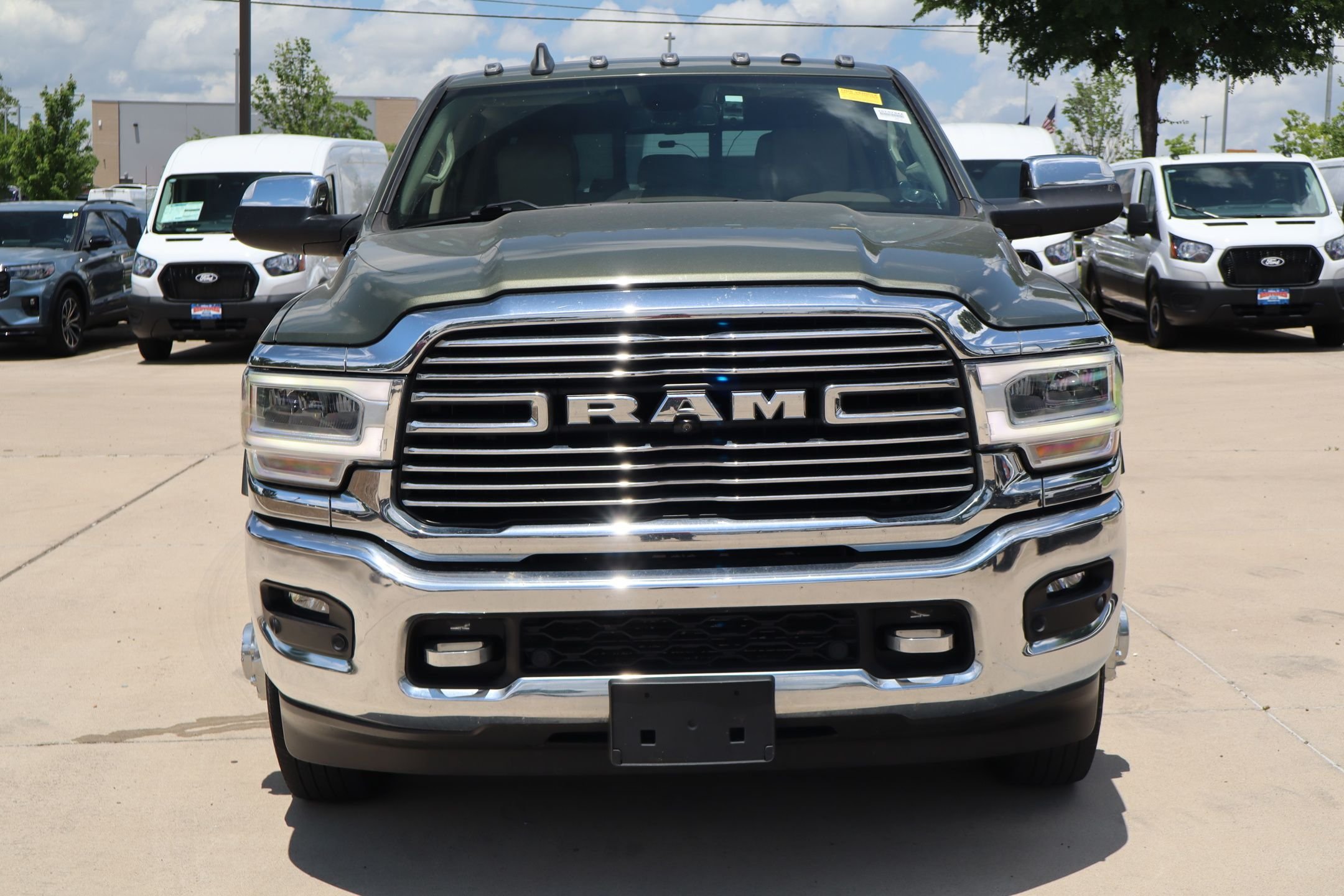 Used 2020 Olive Green Ram Laramie image 9