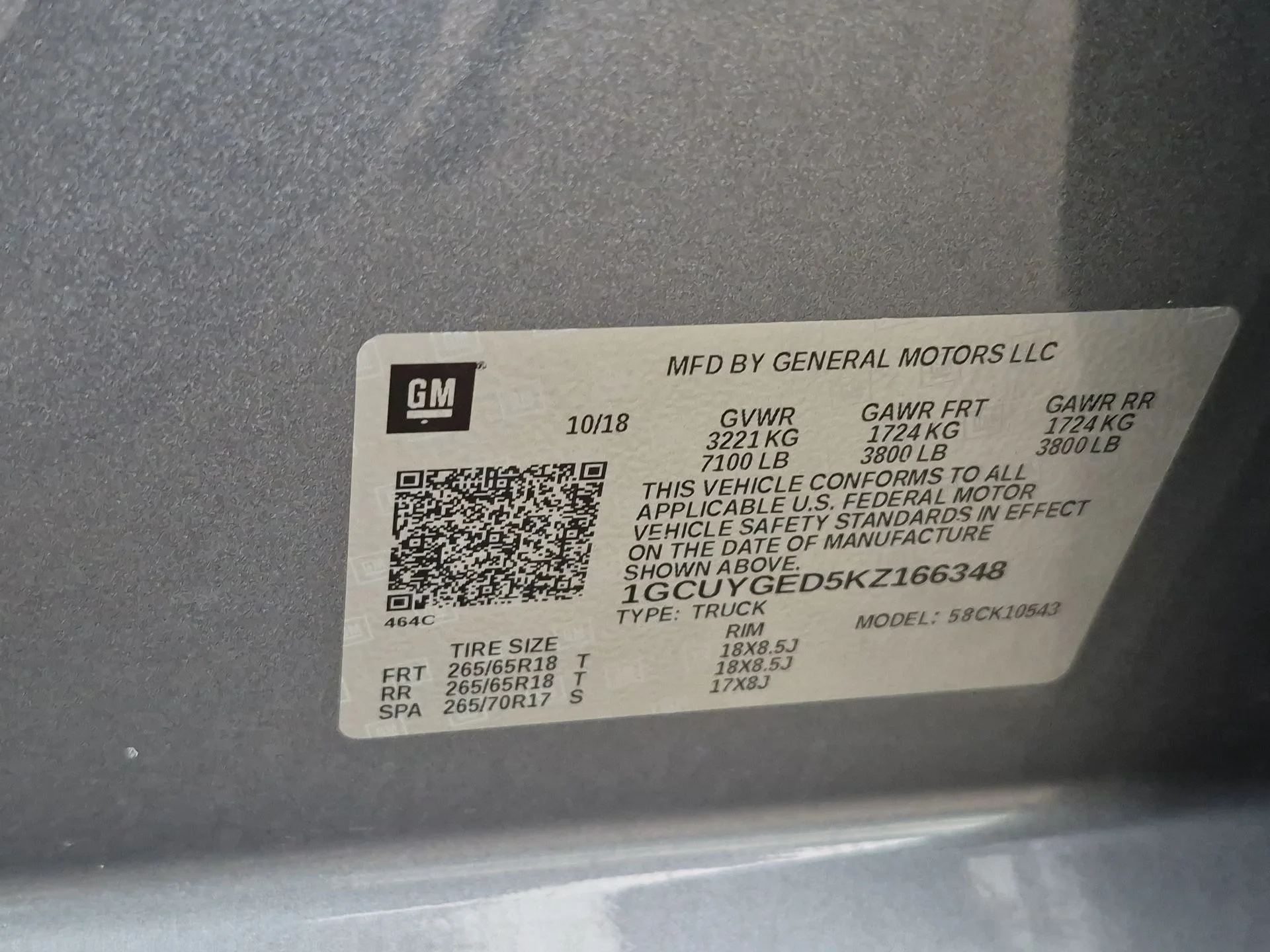 Used 2019 Gray Chevrolet LTZ image 34