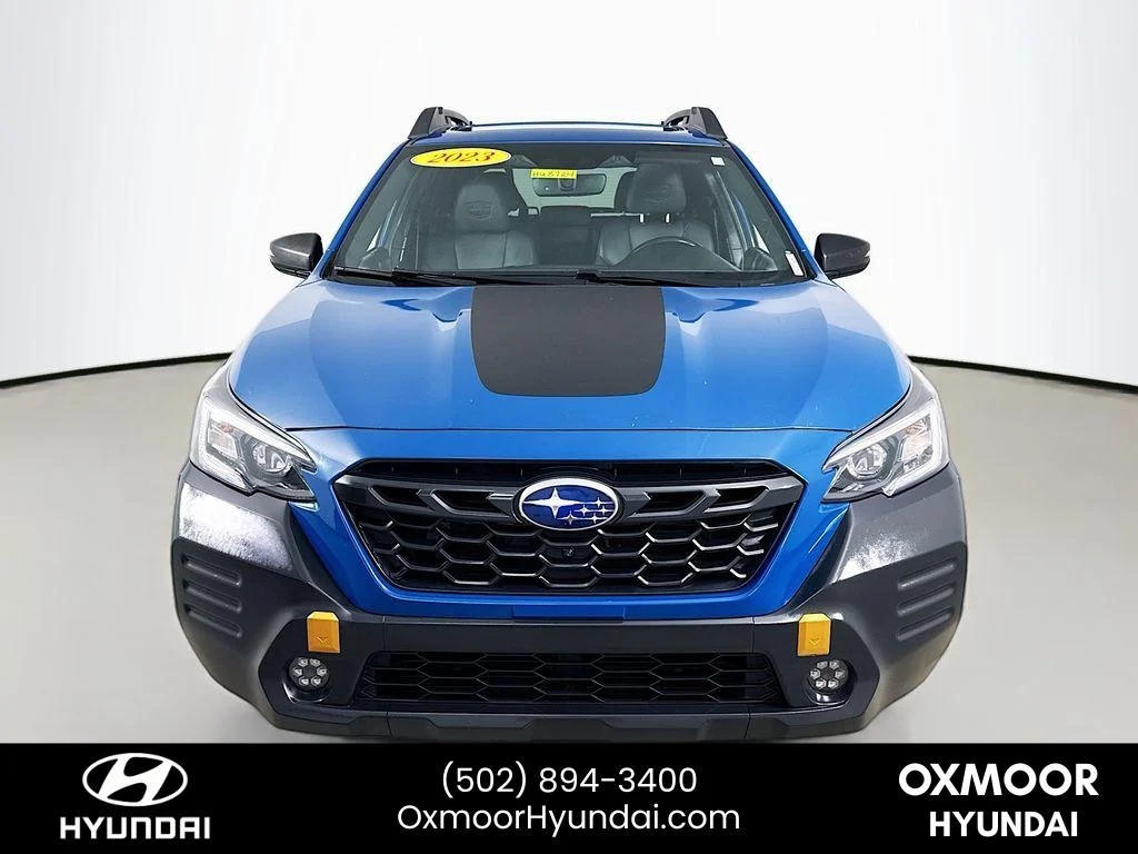 Used 2023 Geyser Blue Subaru Wilderness image 2