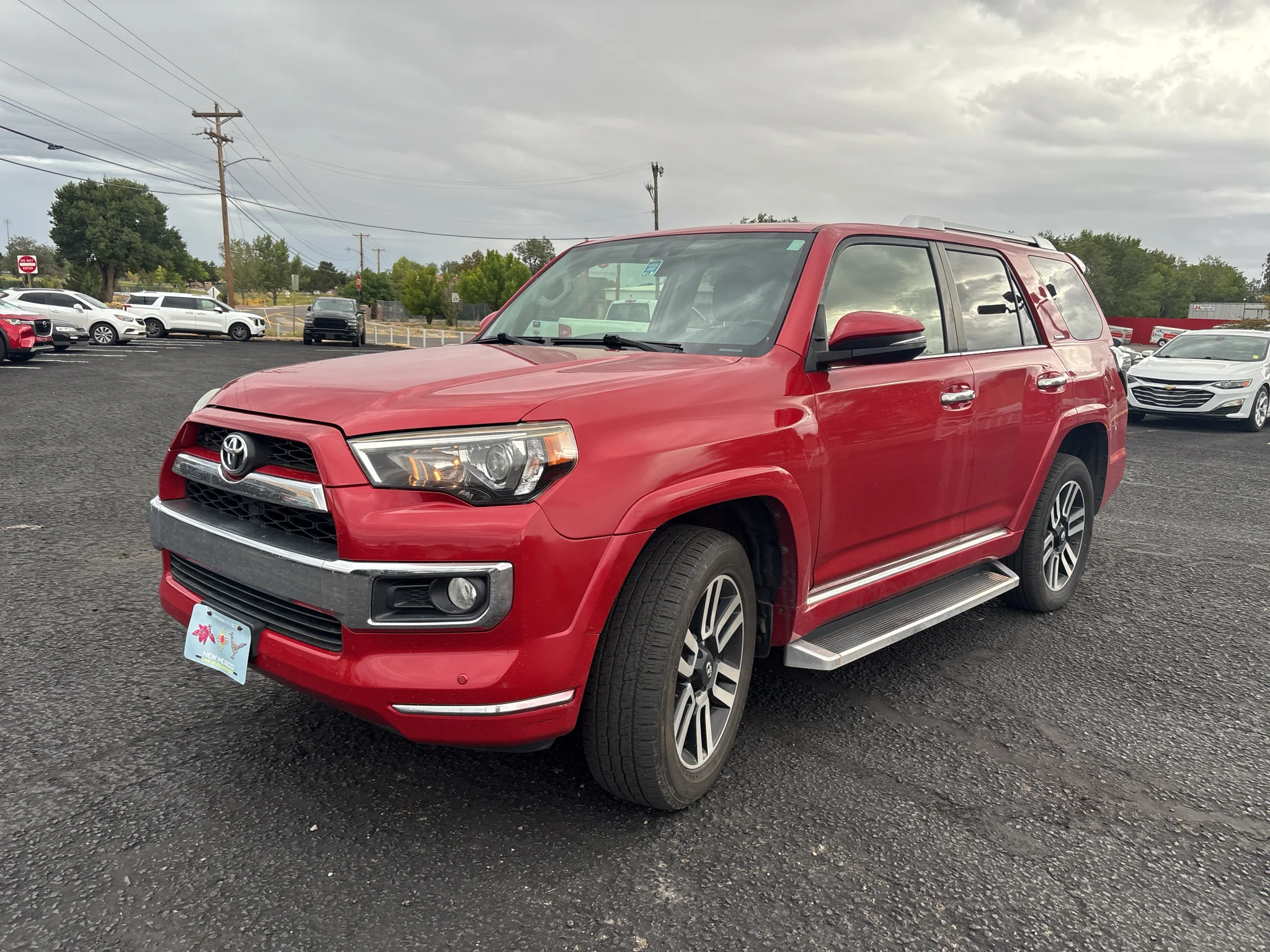 Used 2016 Barcelona Red Metallic Toyota Limited image 6
