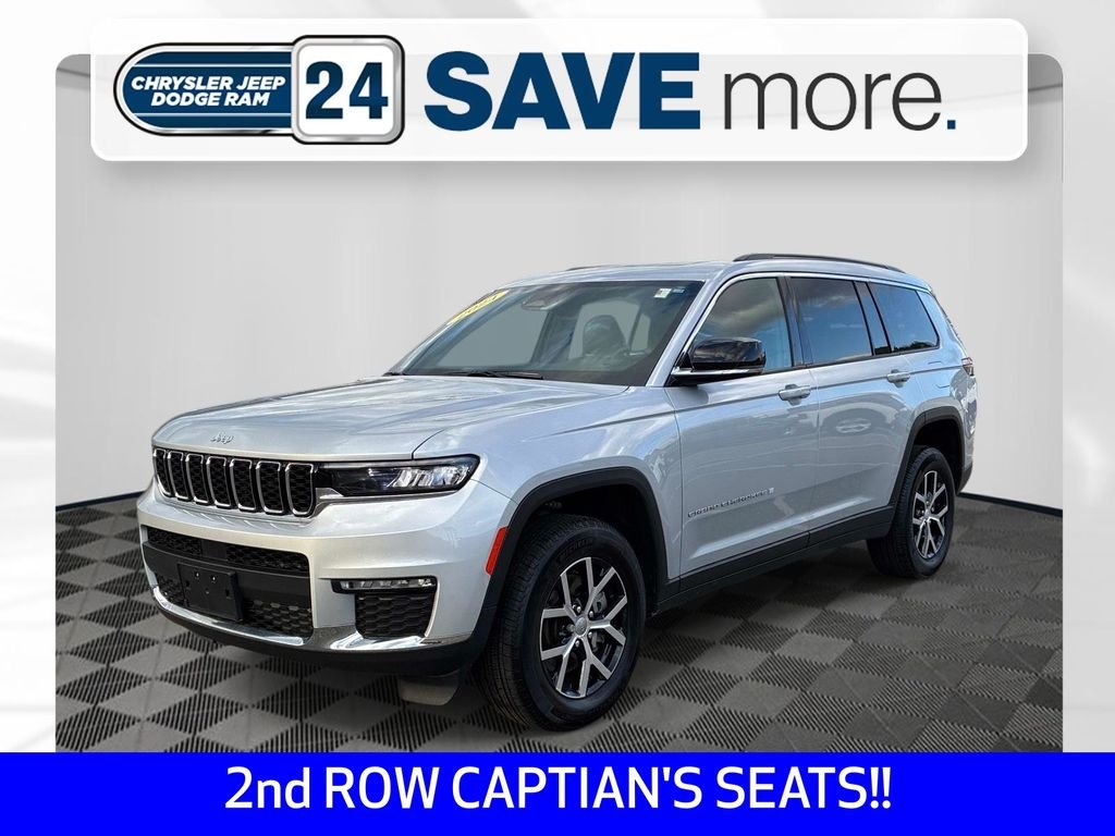 Used 2024 Silver Jeep Limited image 1