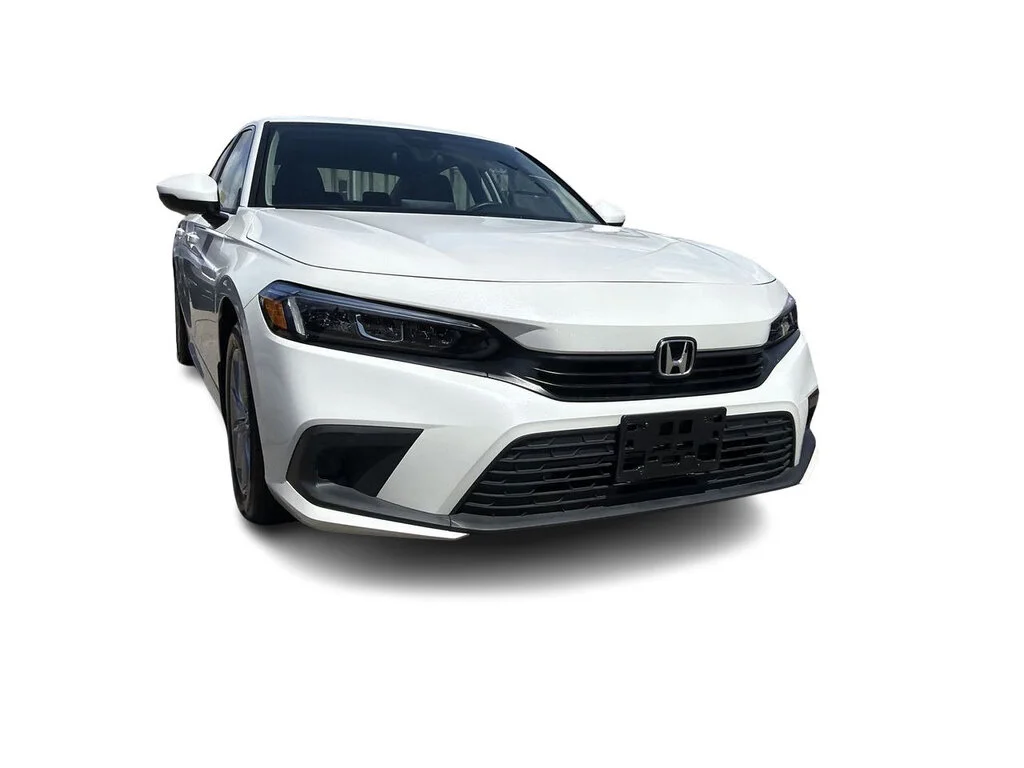 Used 2023 Platinum White Pearl Honda Sedan EX CVT Certified Pre-Owned   Clean Title   O image 3