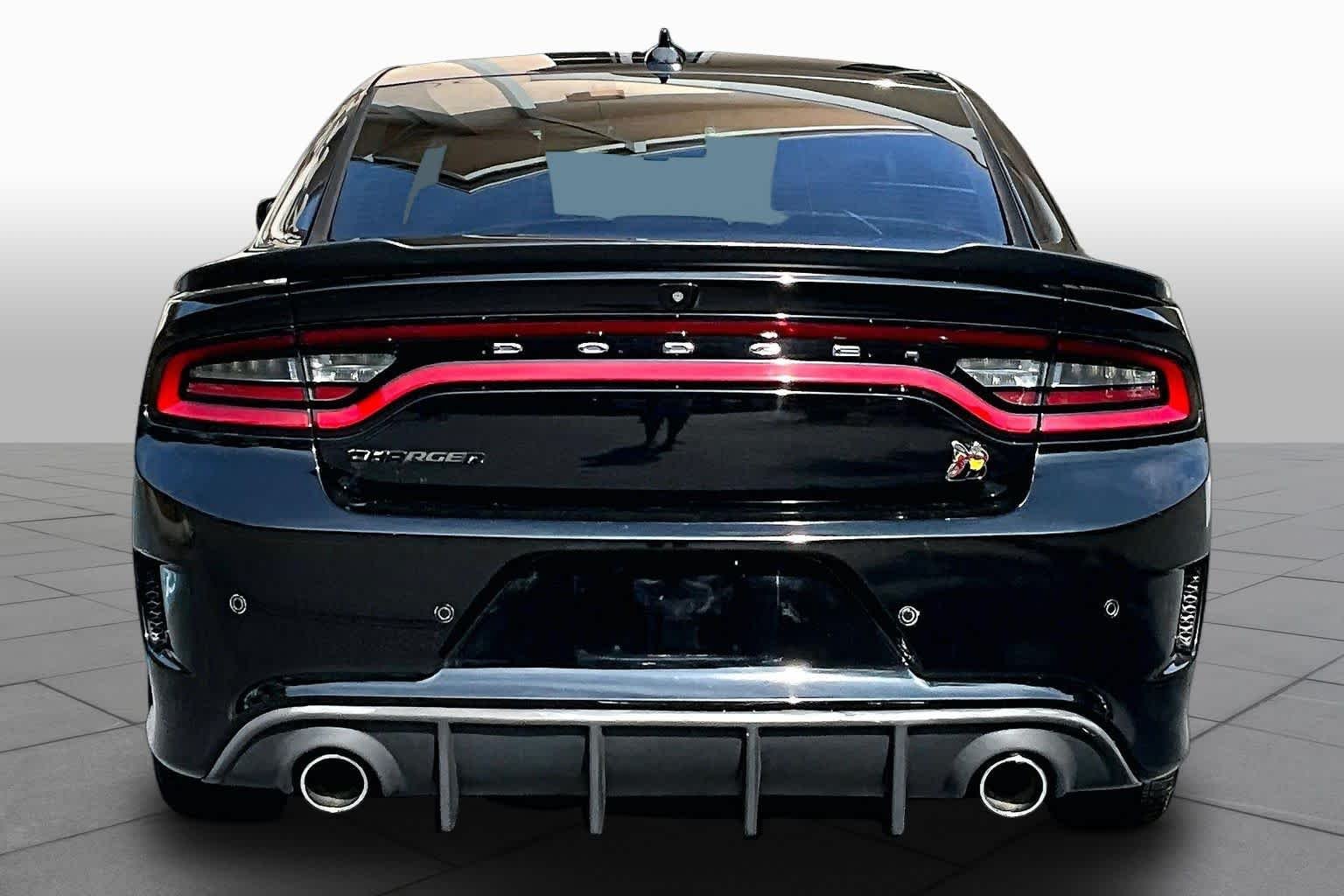 Used 2019 Pitch Black Clearcoat Dodge Scat Pack image 9