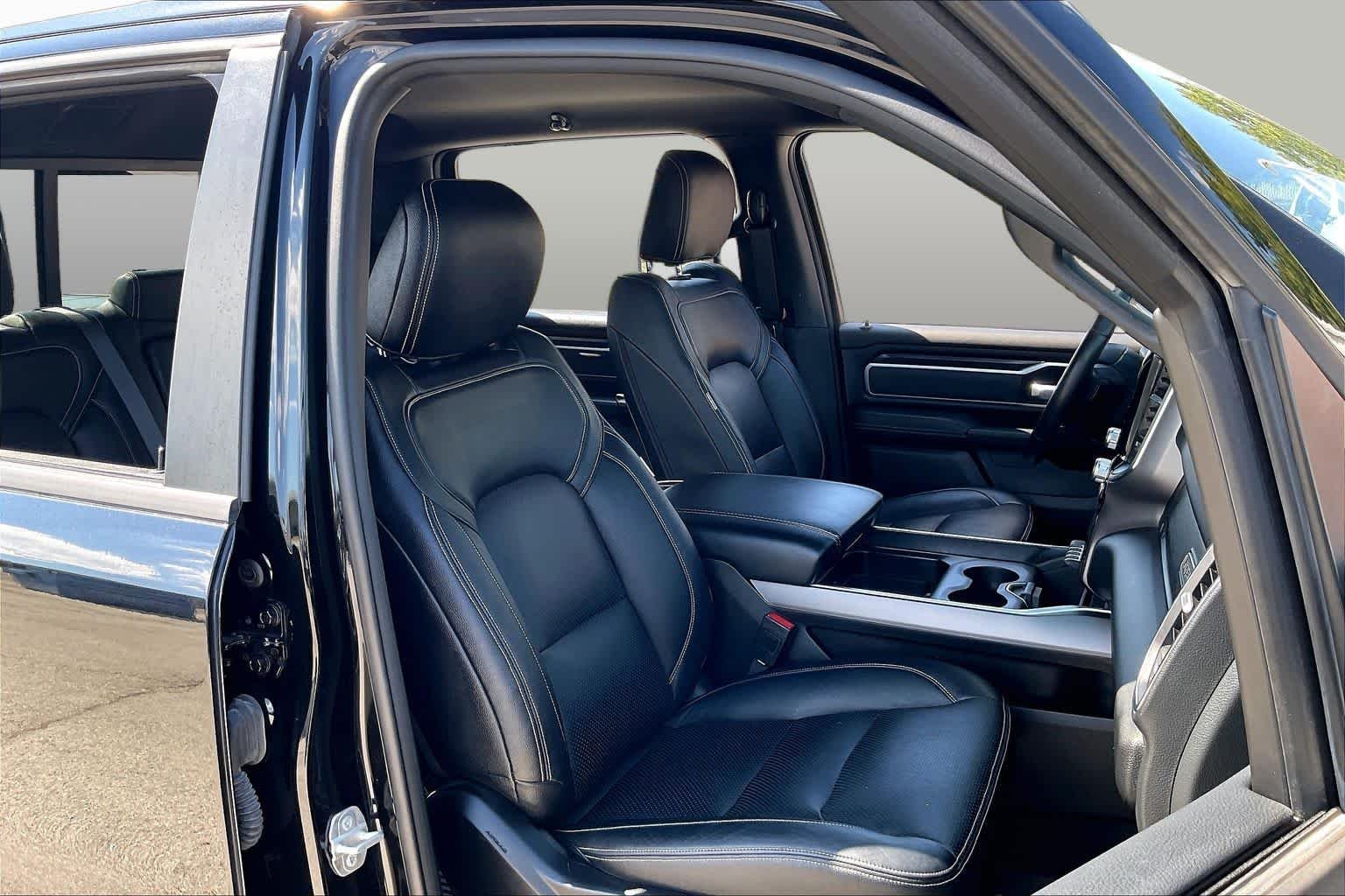 Used 2024 Diamond Black Crystal Pearlcoat Ram Lone Star image 9