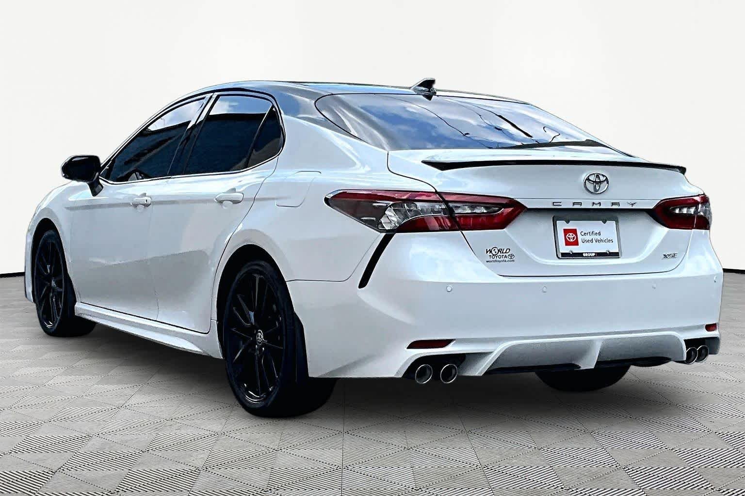 Used 2024 Wind Chill Pearl/Midnight Black Metallic Toyota XSE V6 image 12