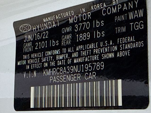 Used 2022 White Hyundai SEL image 33