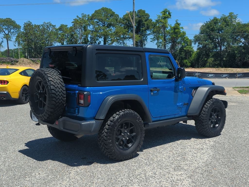 Used 2025 Blue Jeep Willys image 7