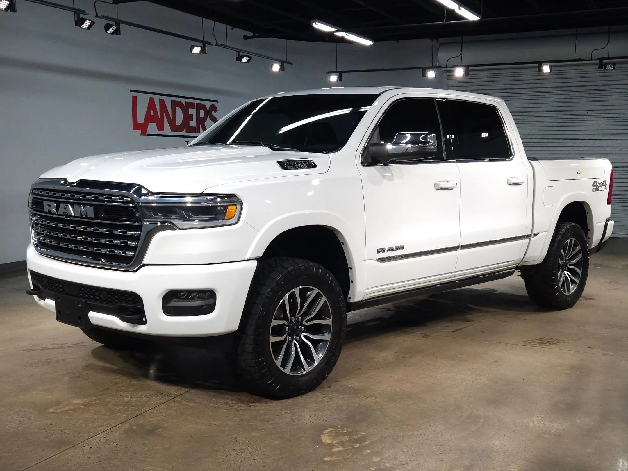 Used 2025 Bright White Clearcoat Ram Limited image 3